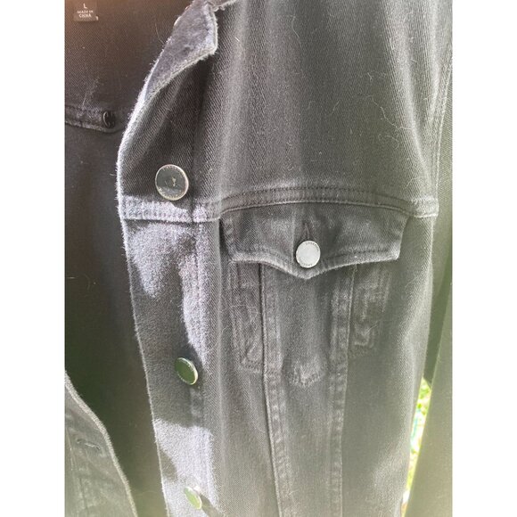 Liverpool Women's Black Denim Jacket Size L Powerflex - Picture 16 of 16